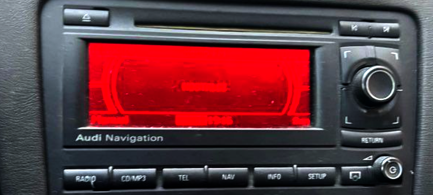 Audi Concert Radio - Safe mode 